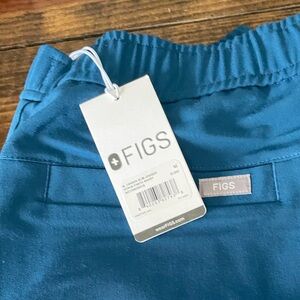 Figs Teal Scrub Pants